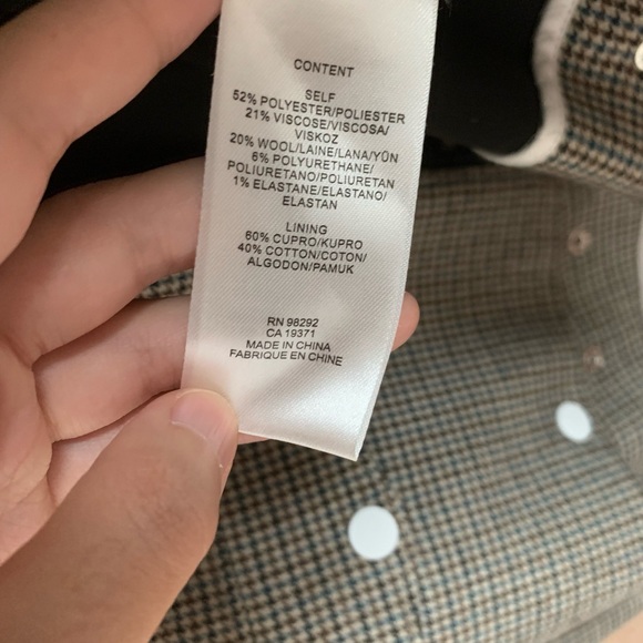 TIBI Atticus Houndstooth Moto Jacket M - Picture 7 of 9